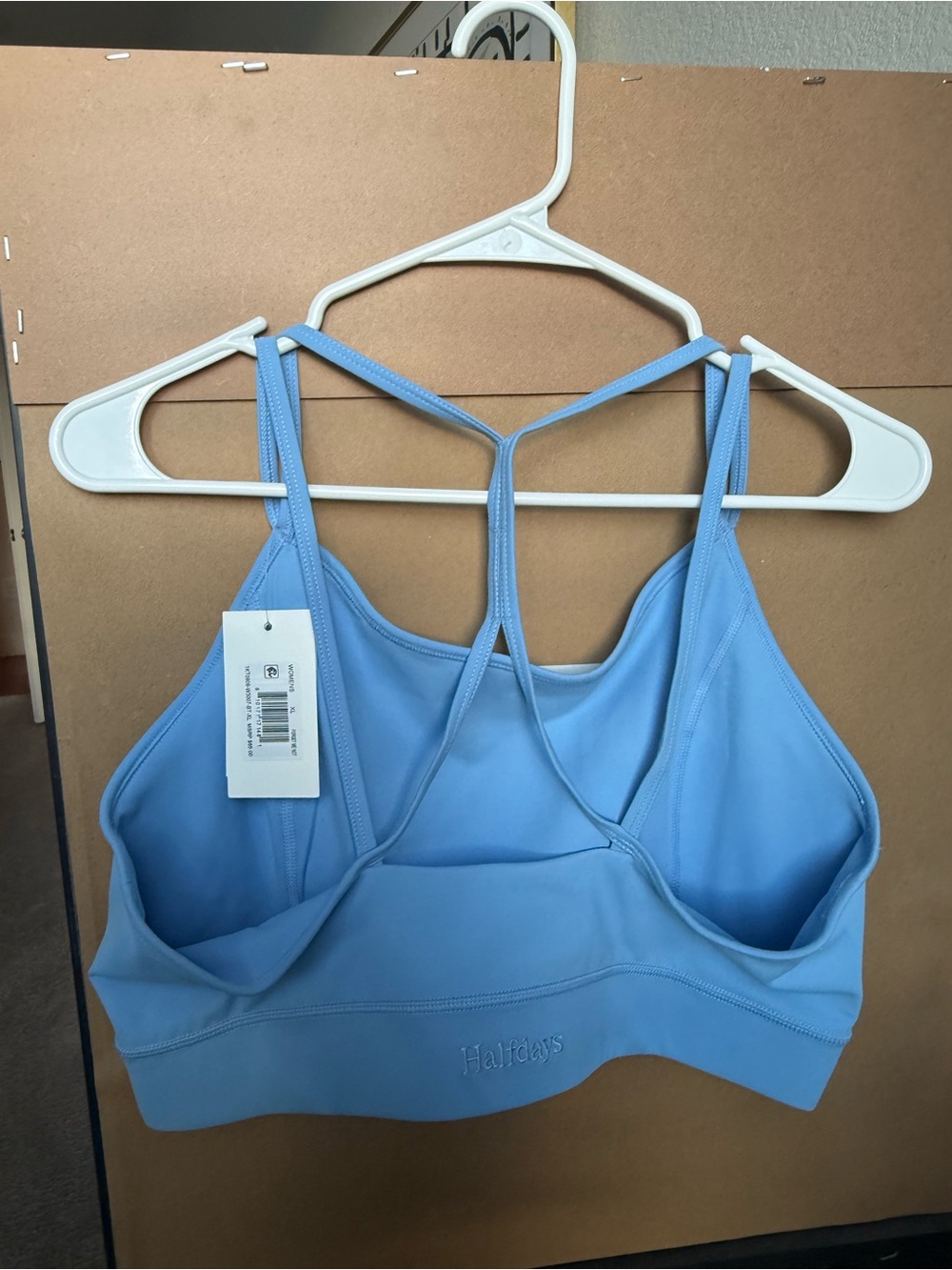 Halfdays Gwen Longline Light Blue Tank - Picture 10 of 10
